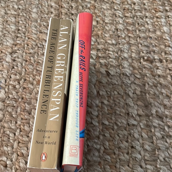 ALAN GREENSPAN THE AGE OF THE TURBULENCE + BONUS HARDBACK BOOK BUNDLE - Picture 3 of 3